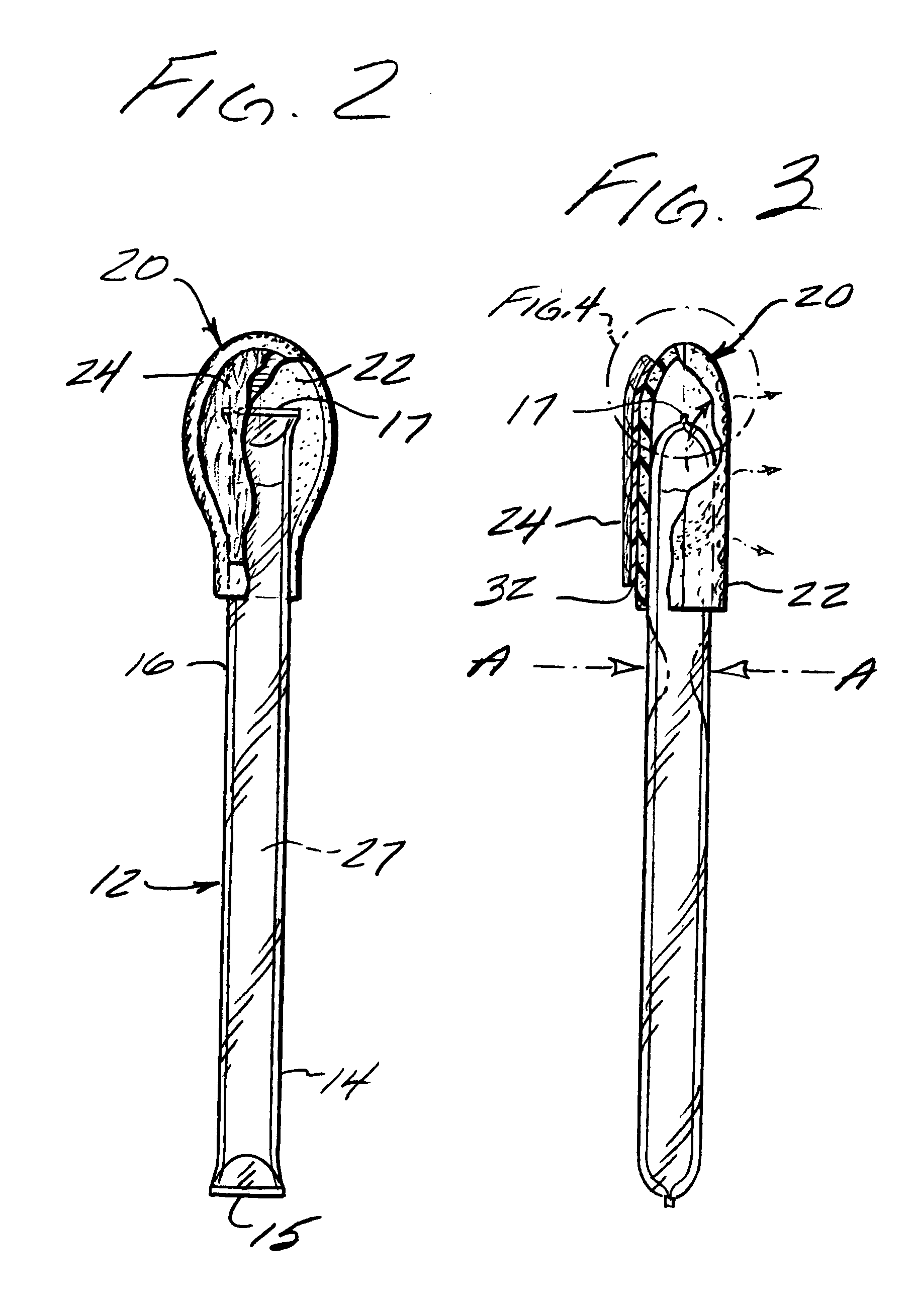 Hemostatic cleansing swab