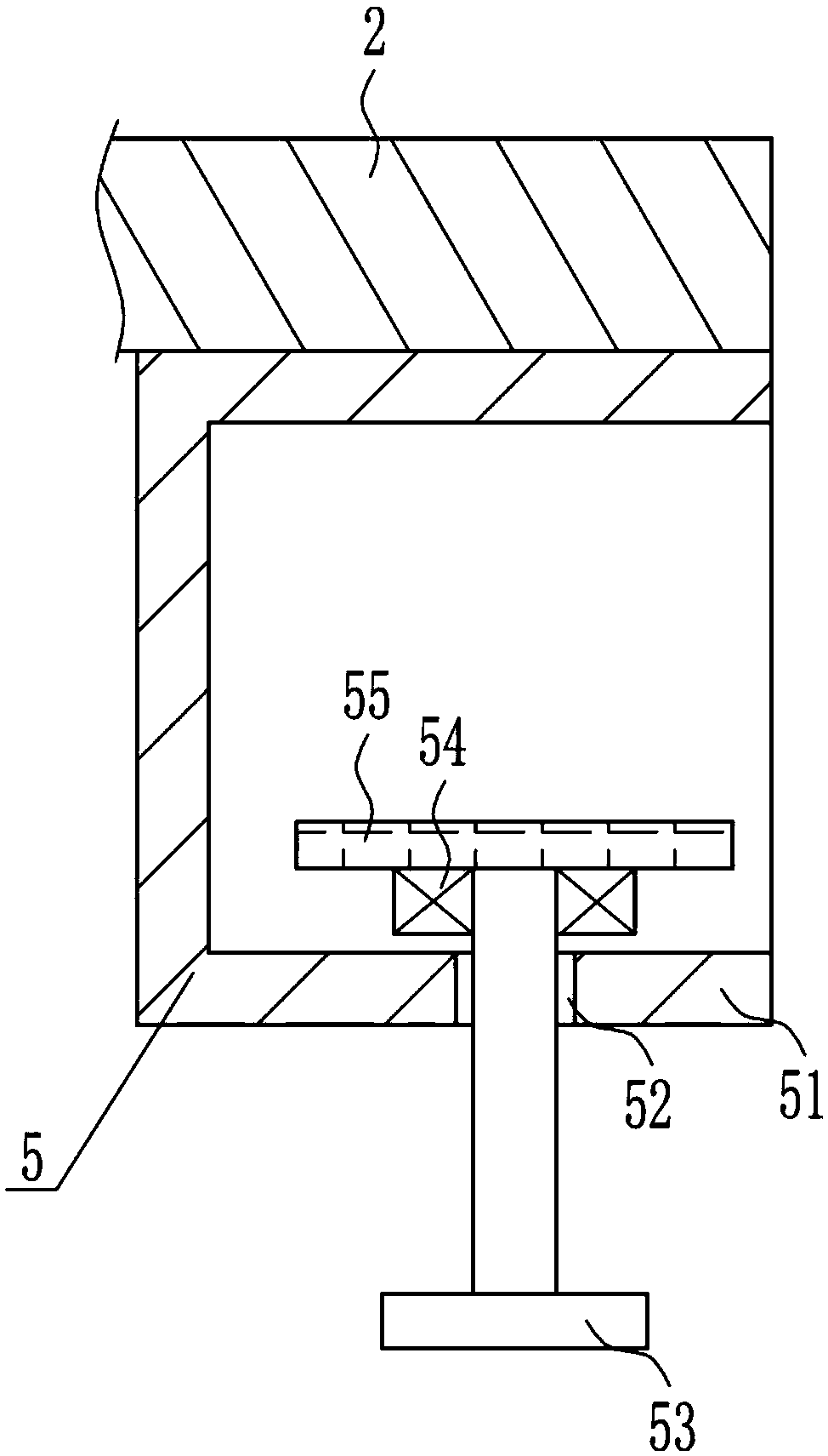 Large package unloading device for logistics