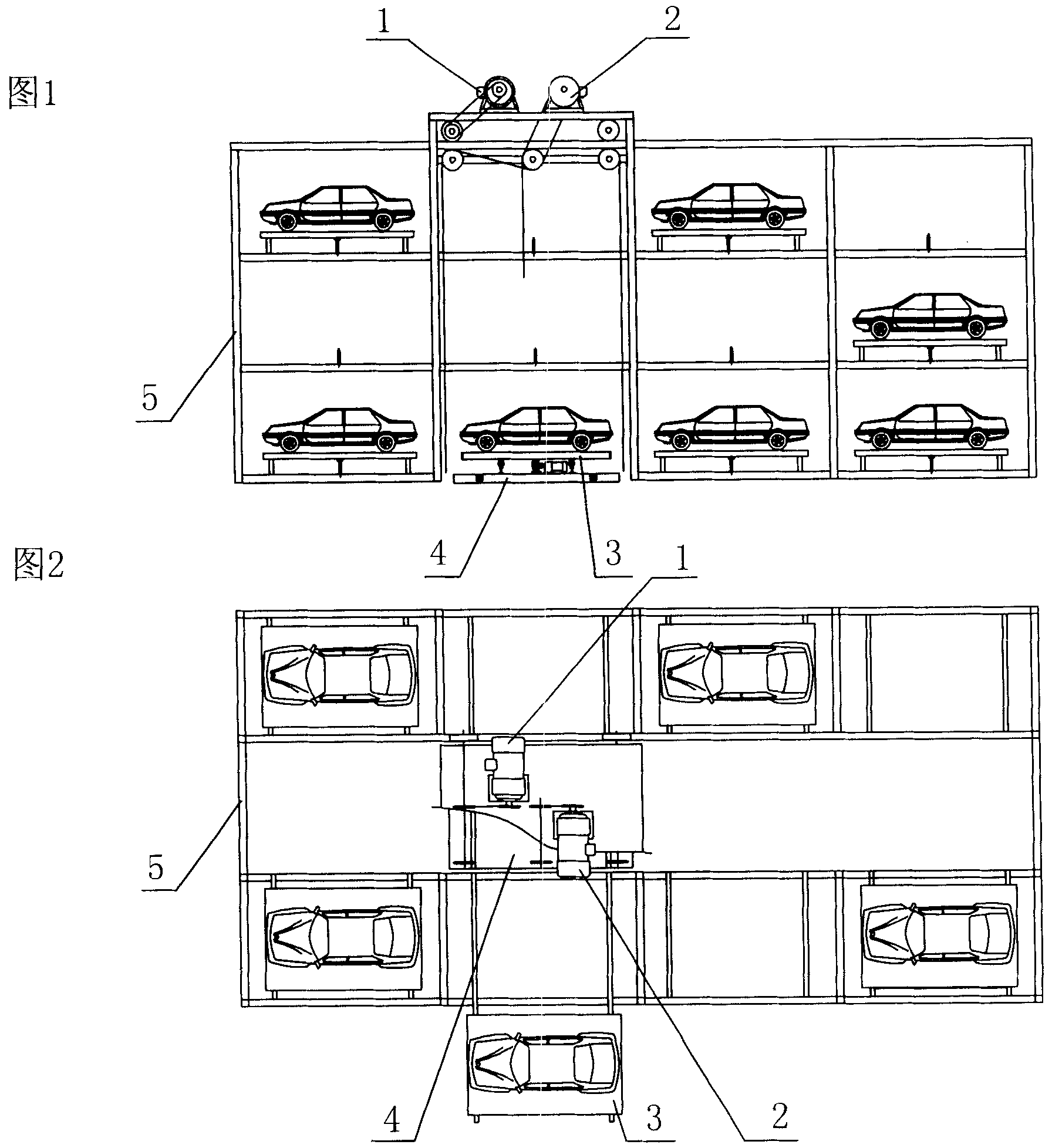 Robot for carrying vehicle