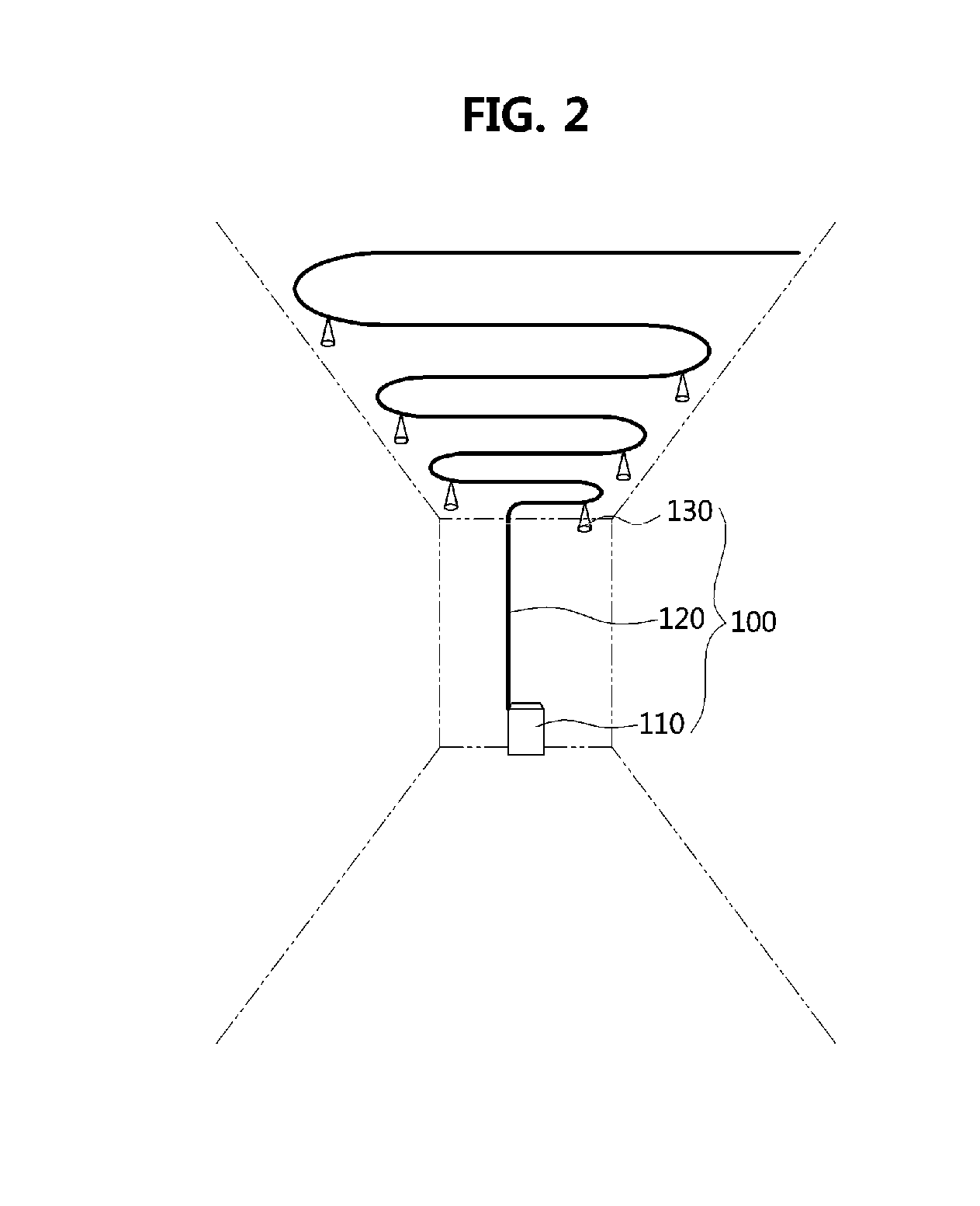 Apparatus for transmitting positioning signal and method for indoor positioning using the same