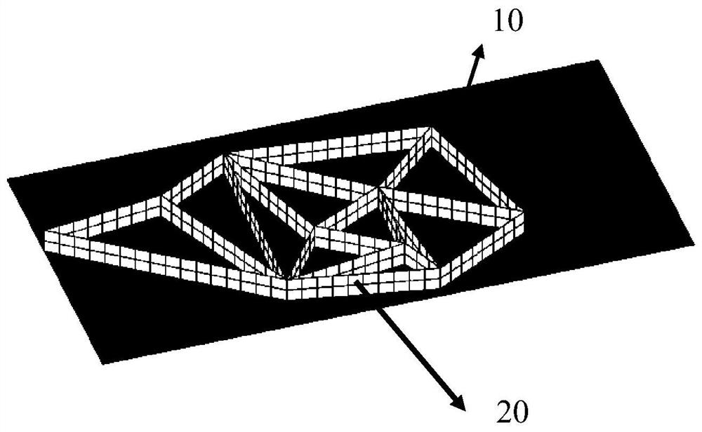 Optimization method and device of stiffened plate shell structure, computer equipment and storage medium