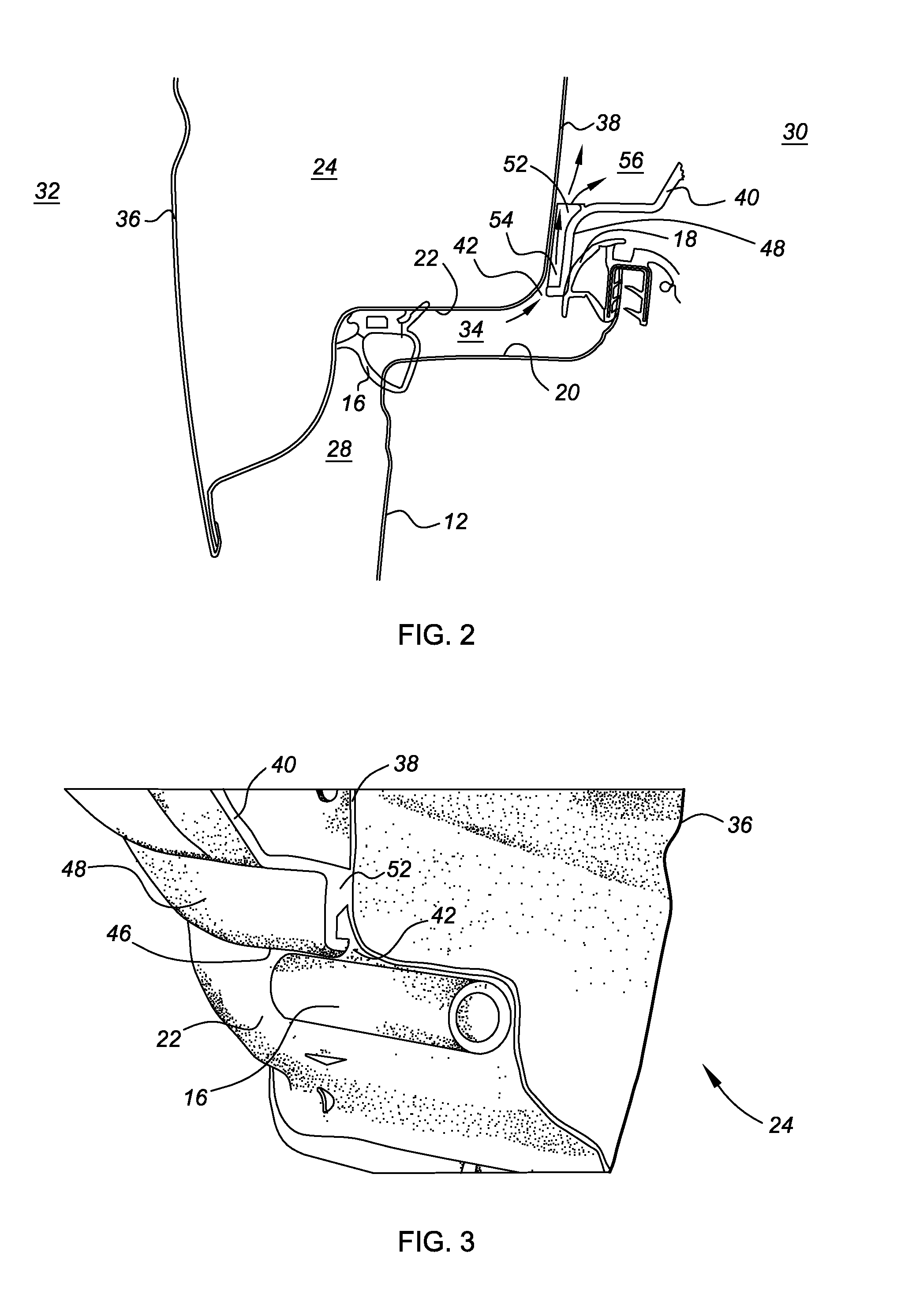 Vehicle Door Seal Venting System and Method