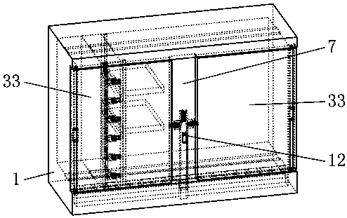 Shoe cabinet equipment with free space arrangement capability