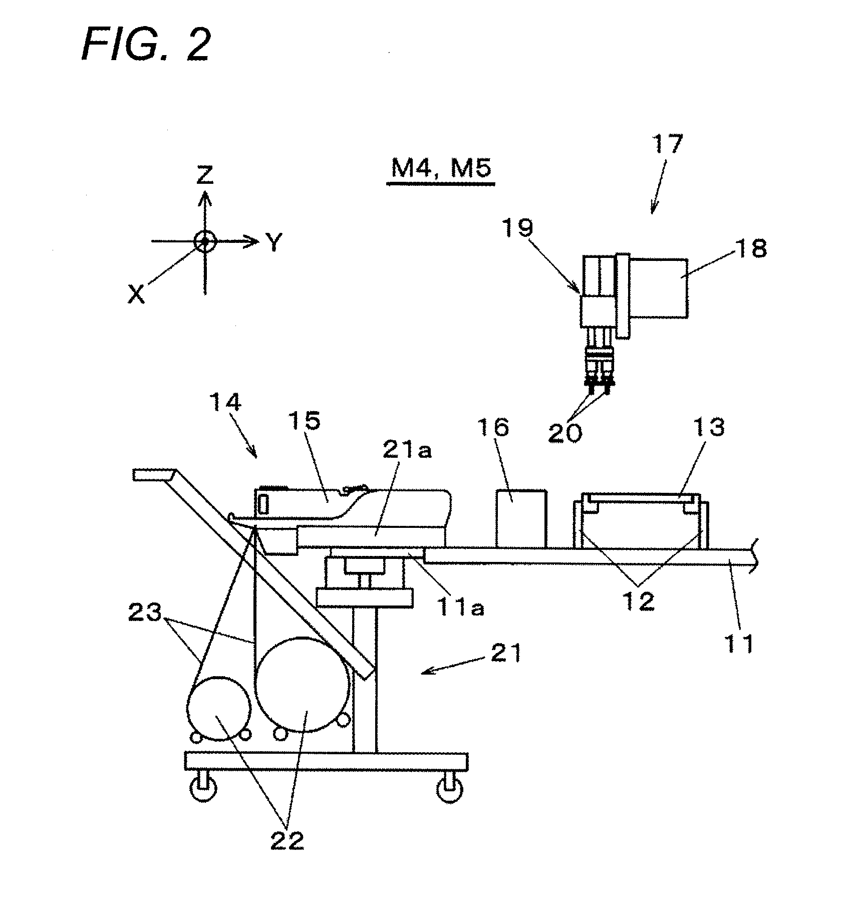 Operator support system, operator support method and component mounting apparatus