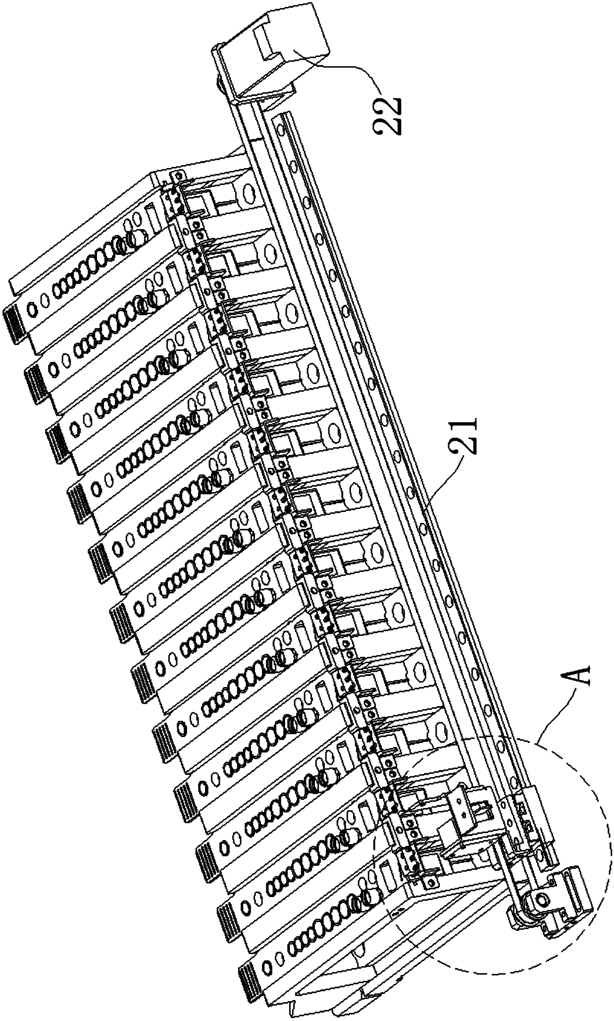 Reagent ship module