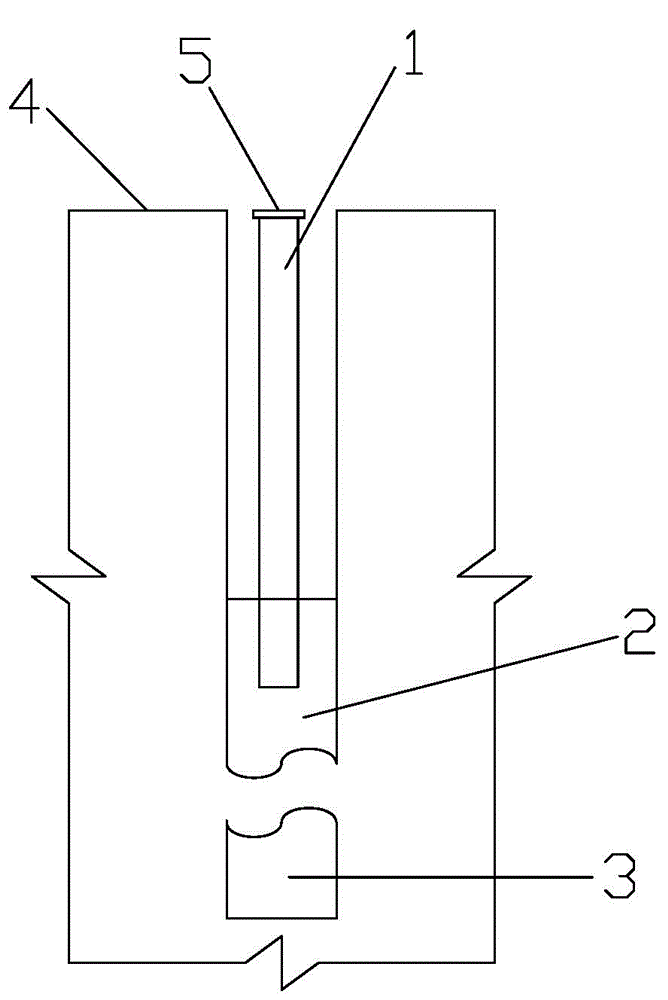 Pile foundation construction platform erection method