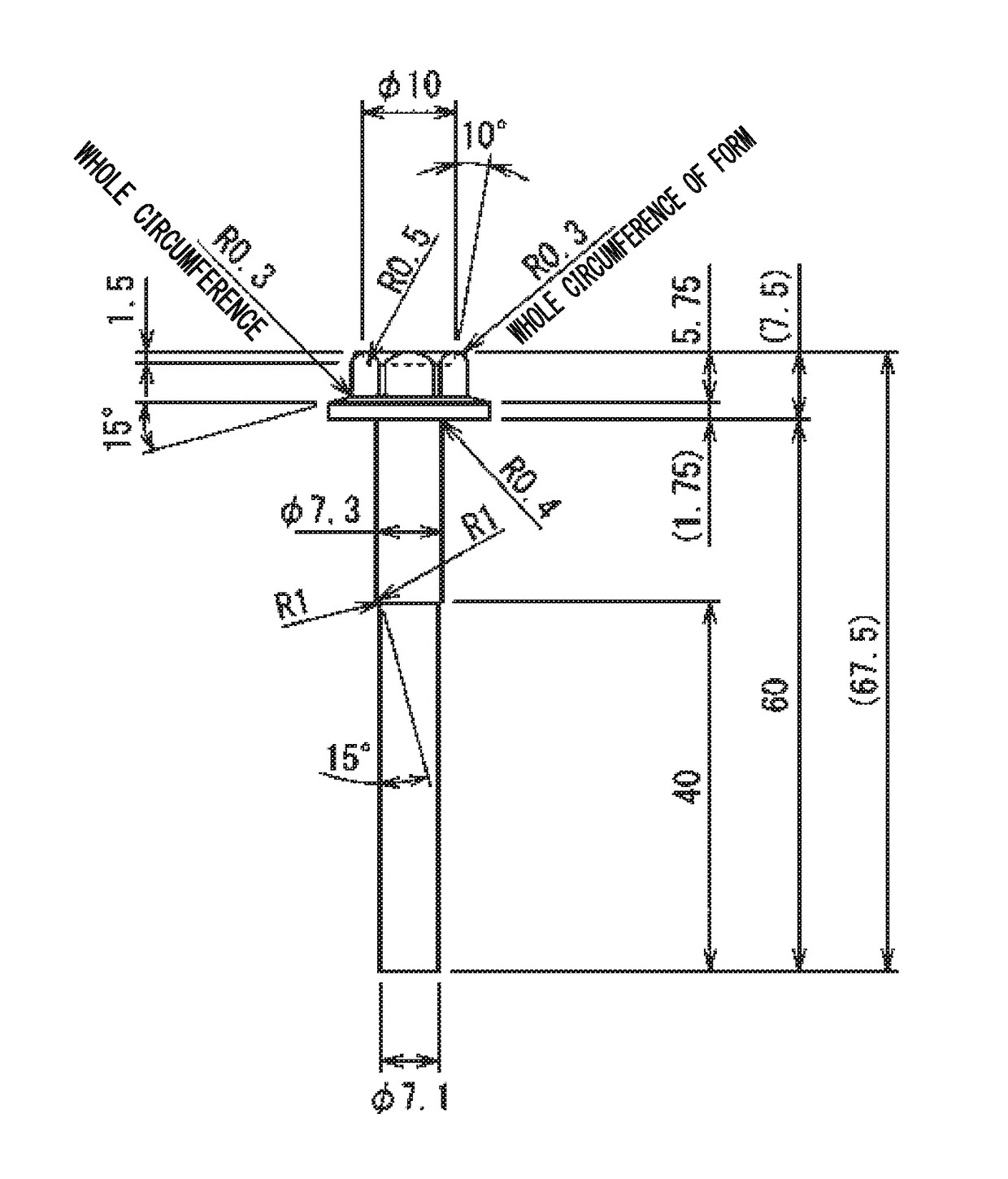 Rolled steel bar or rolled wire rod for cold-forged component