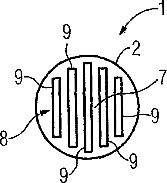 Housing cup for an electronic component with integrated cooling body