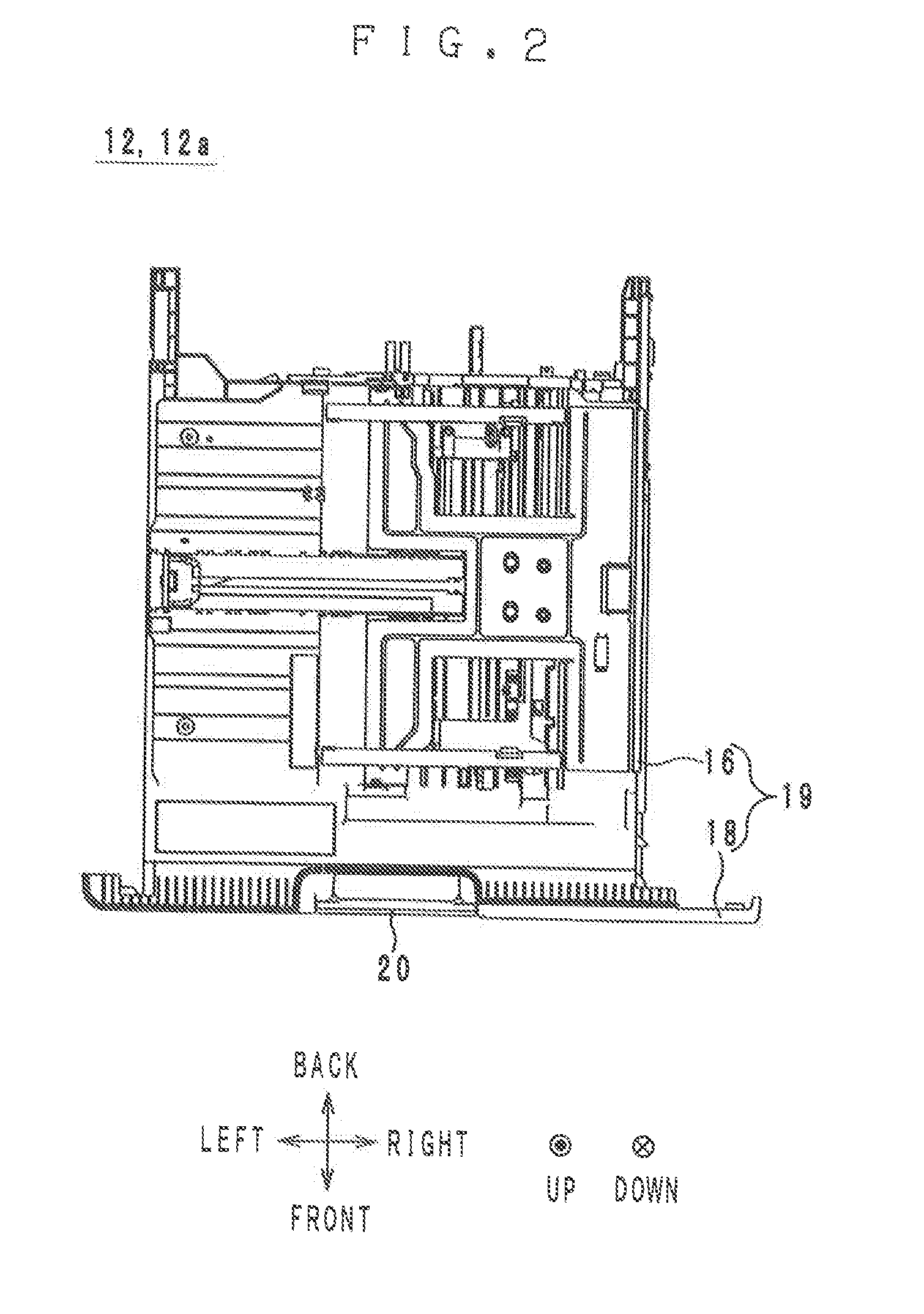 Tray and an image forming apparatus provided with the tray