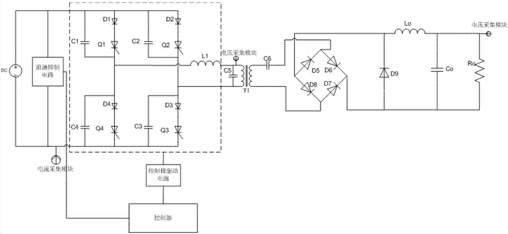High-power high-voltage DC-DC converter applied to trolleybus