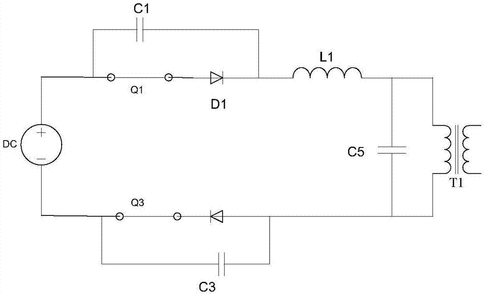 High-power high-voltage DC-DC converter applied to trolleybus