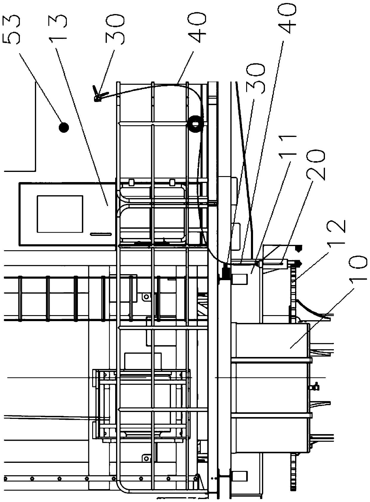 A locking mechanism and locking method of a marine crane slewing device