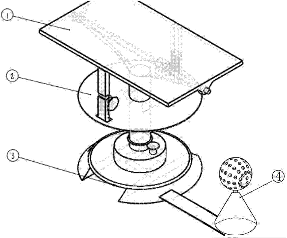 A photovoltaic power generation device that automatically adjusts the receiving angle of light