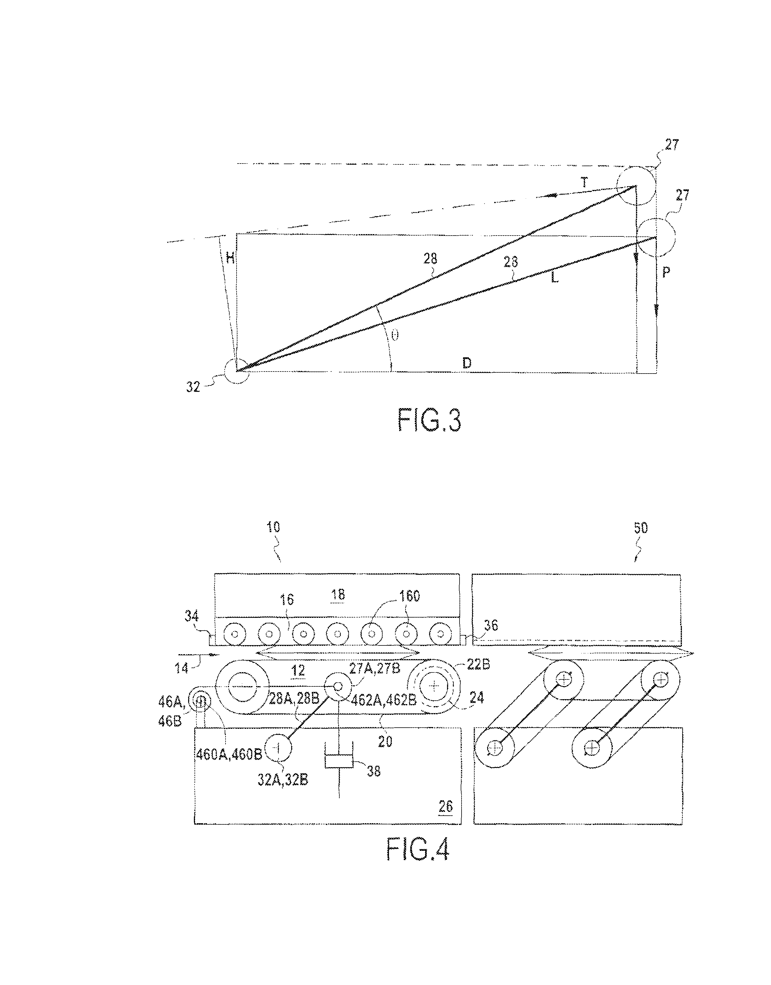 Device for weighing flat objects in motion