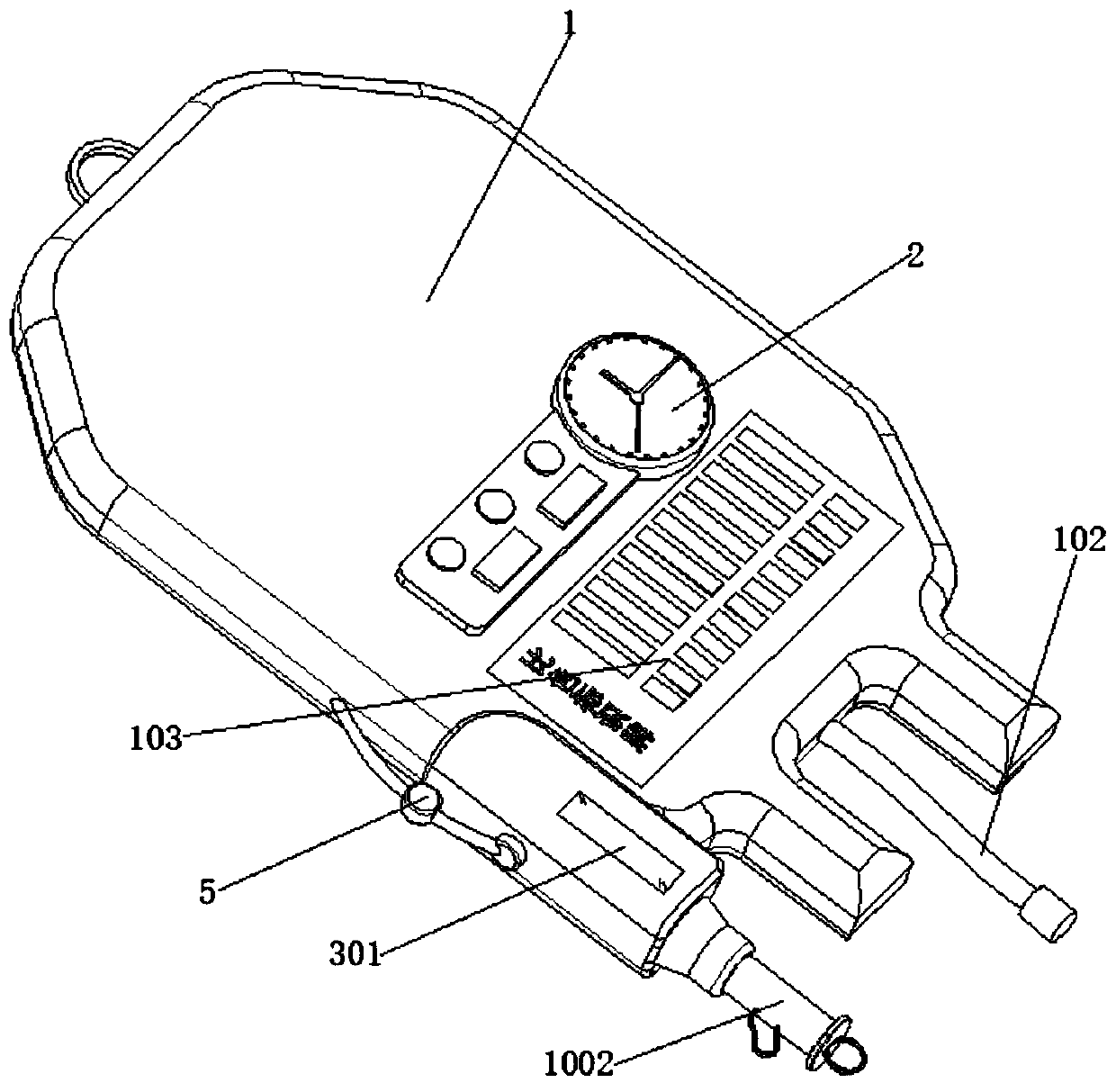 Blood transfusion bag capable of reminding and avoiding use of invalid blood