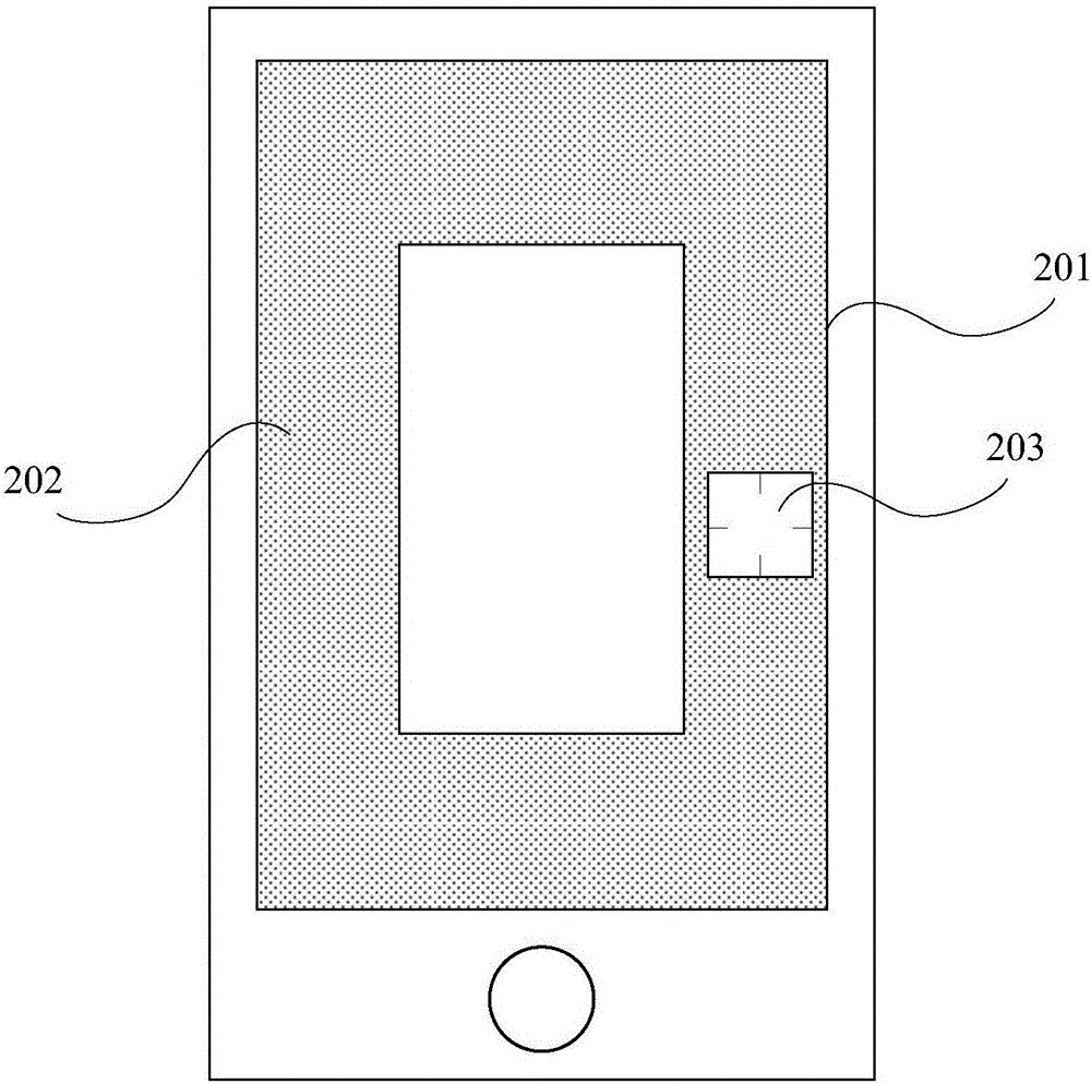 Automatic focusing method and apparatus for mobile terminal and mobile terminal