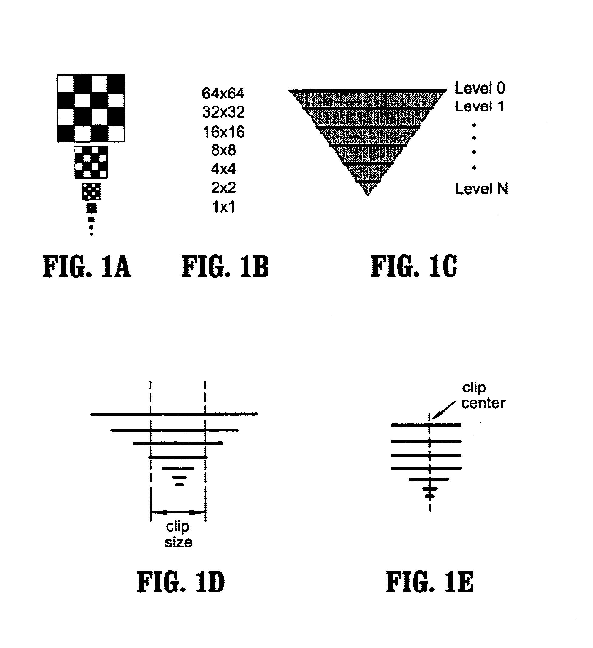 System and method for simulating clip texturing