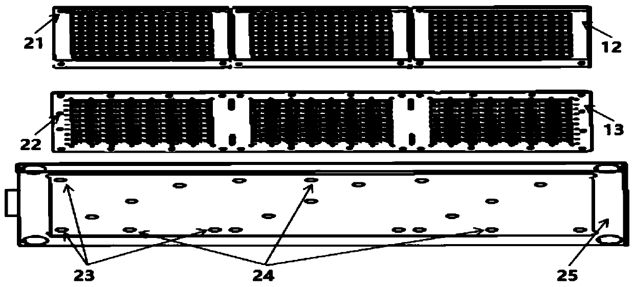 Photoelectric product packaging production method based on periodic array arrangement