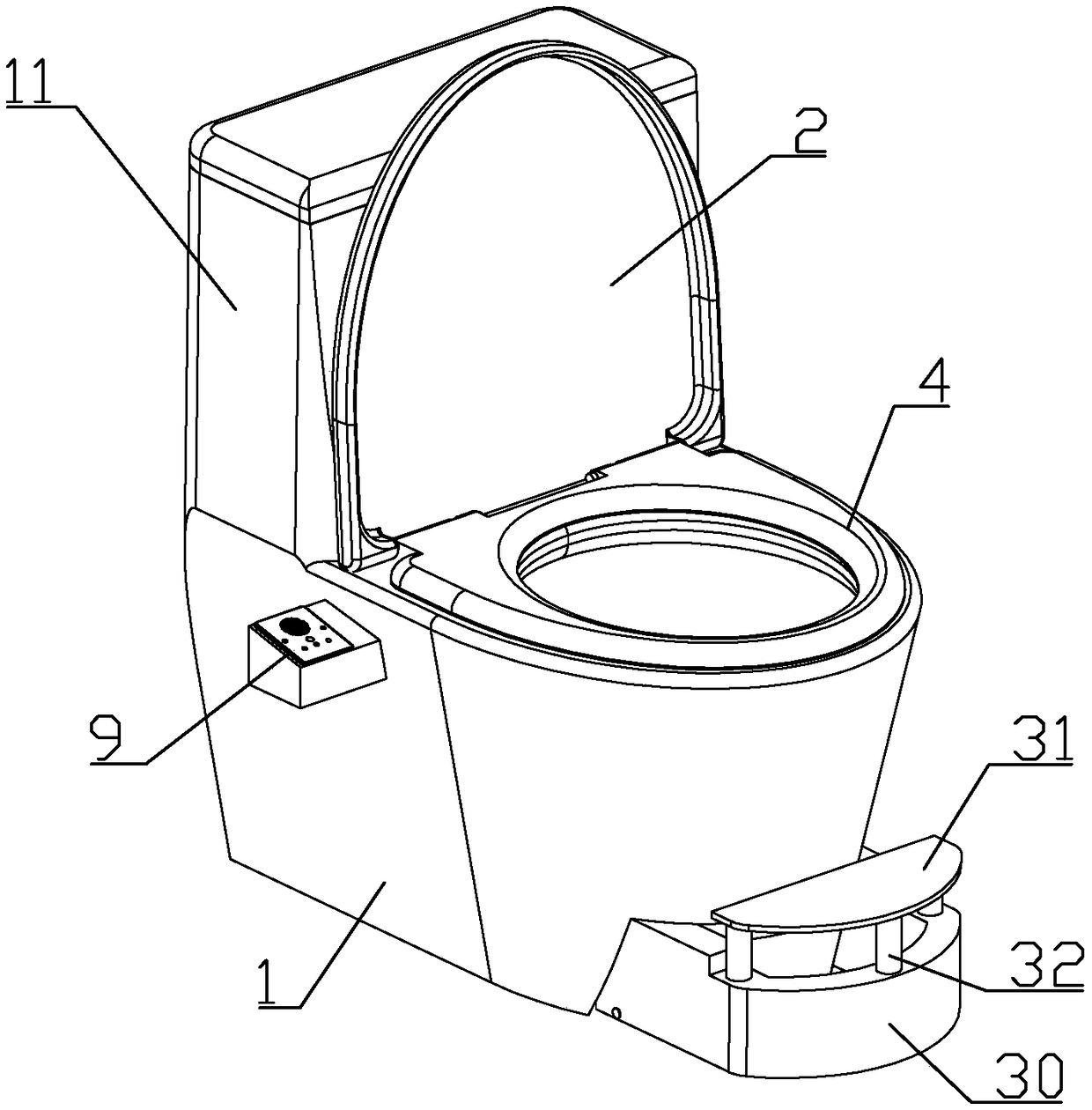 Multifunctional closestool