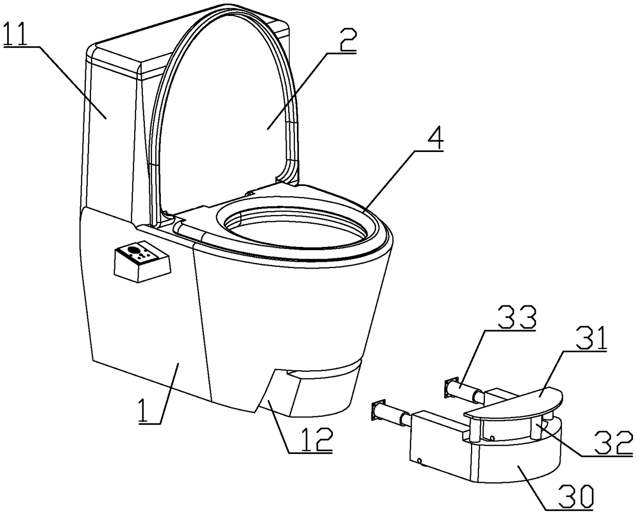 Multifunctional closestool