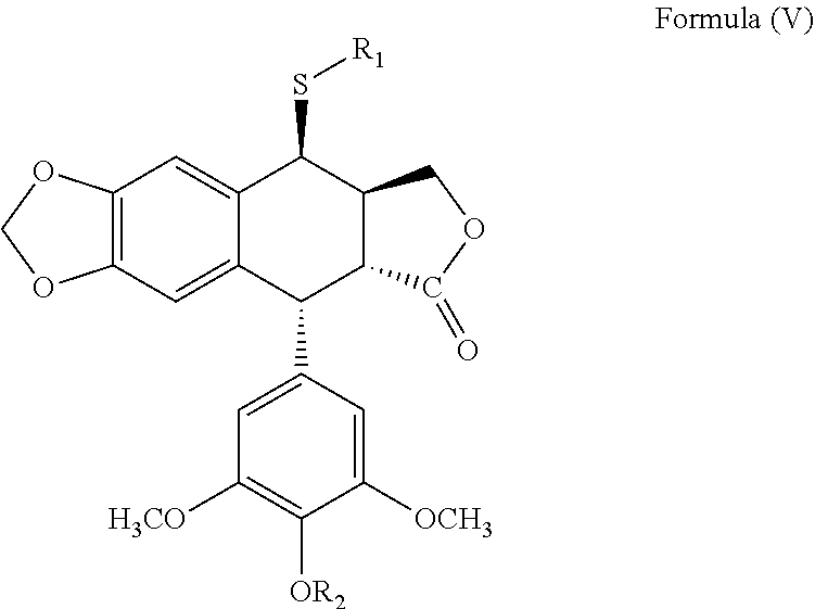 4-Sulfur Substituted Podophyllotoxin Derivative and Preparation Method Therefor and Use Thereof