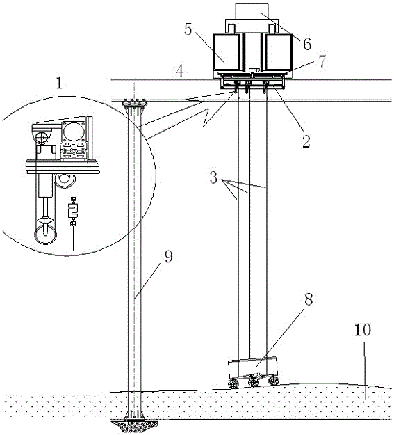 A low gravity simulation device and method