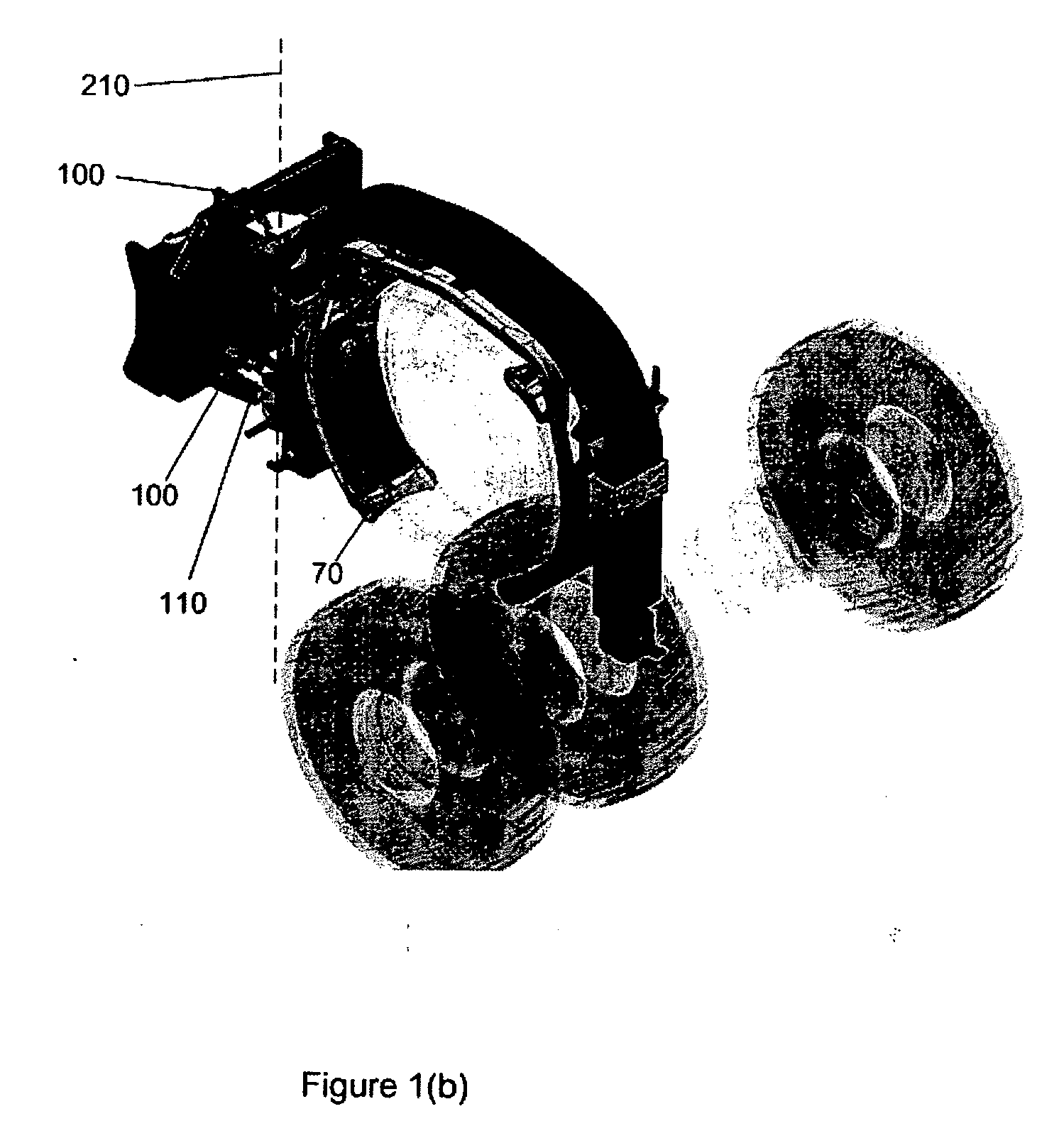 Device for changing a vehicular component