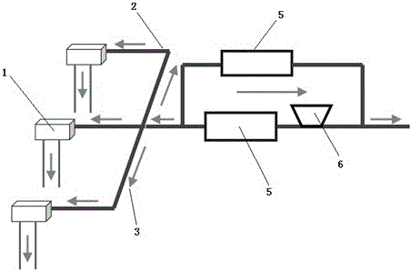 Multi-well-group electromagnetic wax control transmission device and method