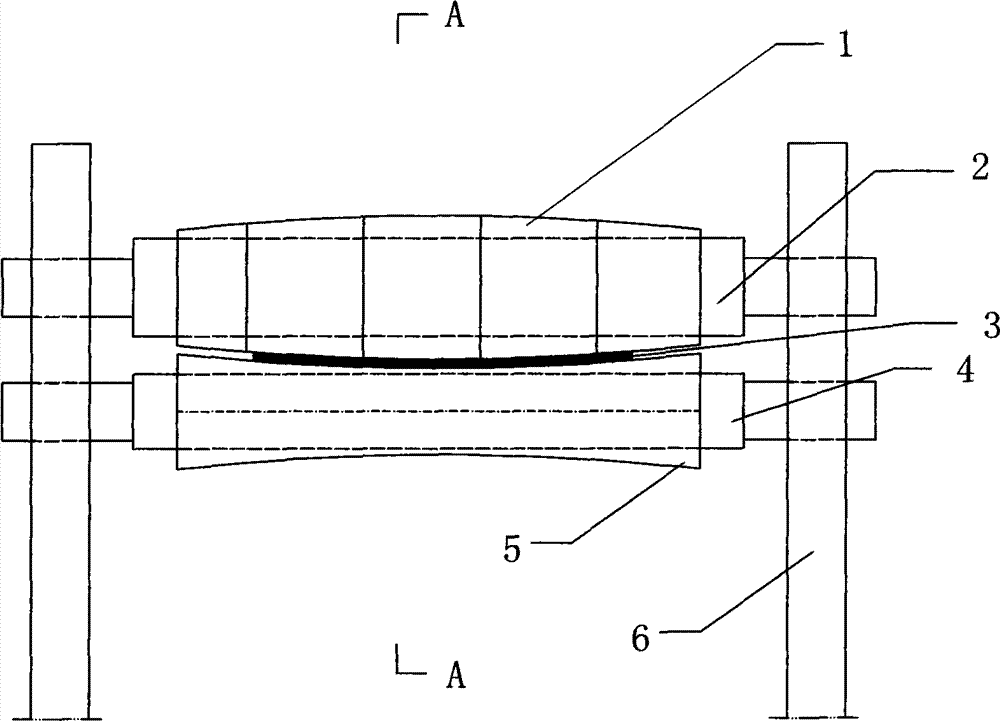 Metal plate double-curved surface processing technology and equipment