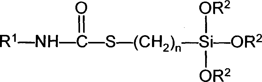 Novel silane coupler containing sulfur and nitrogen element