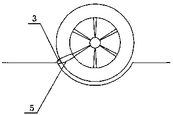 A wheel anti-sinking and anti-slip device that is easy to disassemble