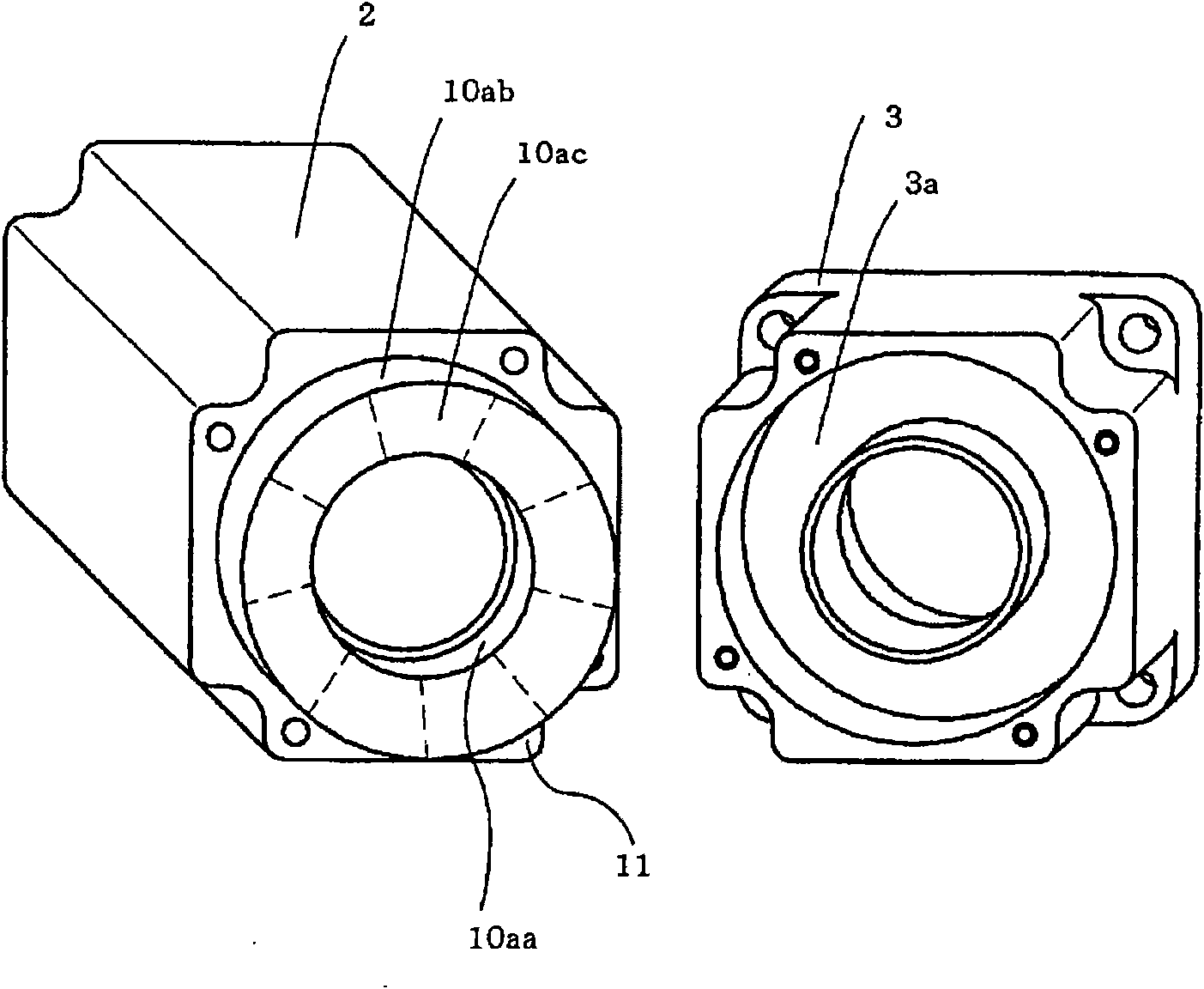 Revolving electric device, and its manufacturing method