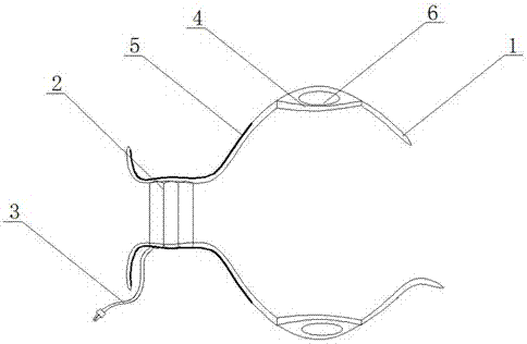 Oral cavity opening device capable of assisting in trachea intubation