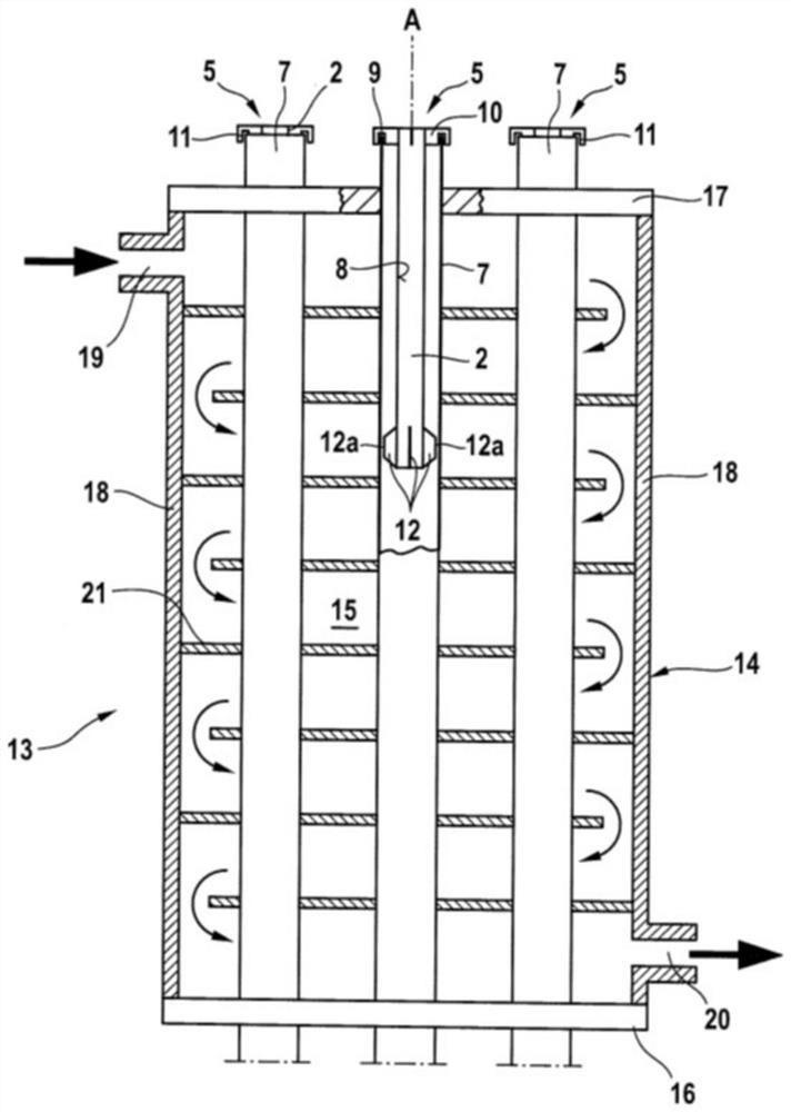 Anti-fouling device for heat exchanger and use thereof