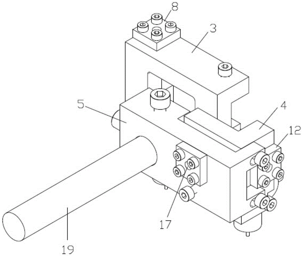 A three-axis fine-tuning device for machine tool processing