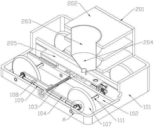 Crop rotation joint auxiliary device