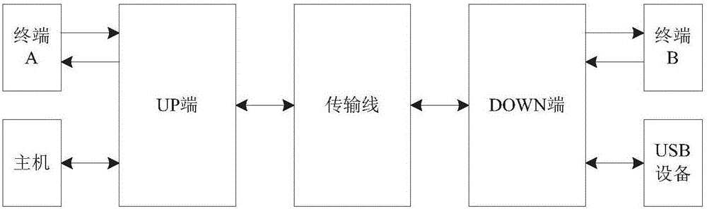 Digital signal and USB signal hybrid transmission apparatus and method