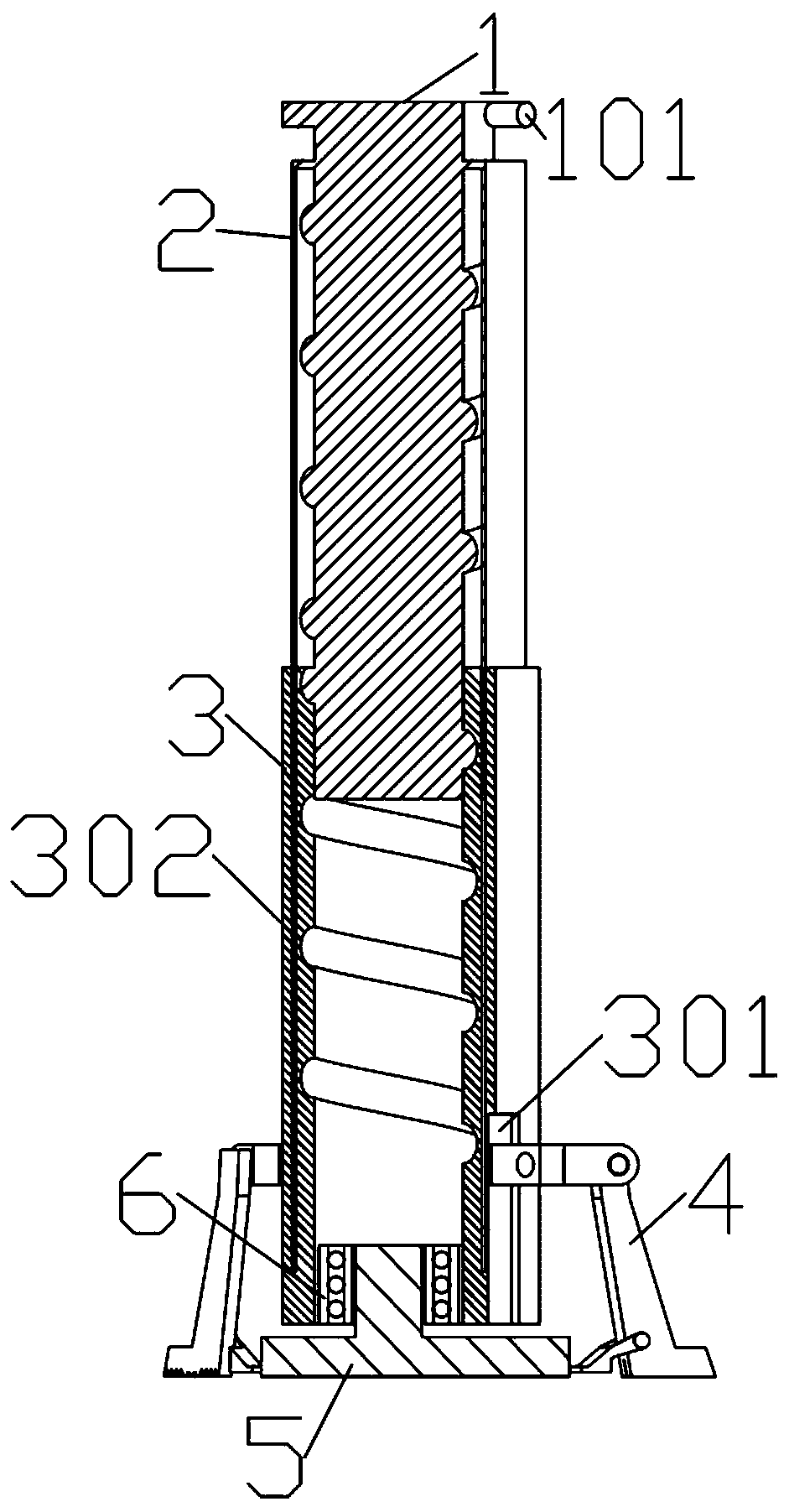 Civil engineering building support column