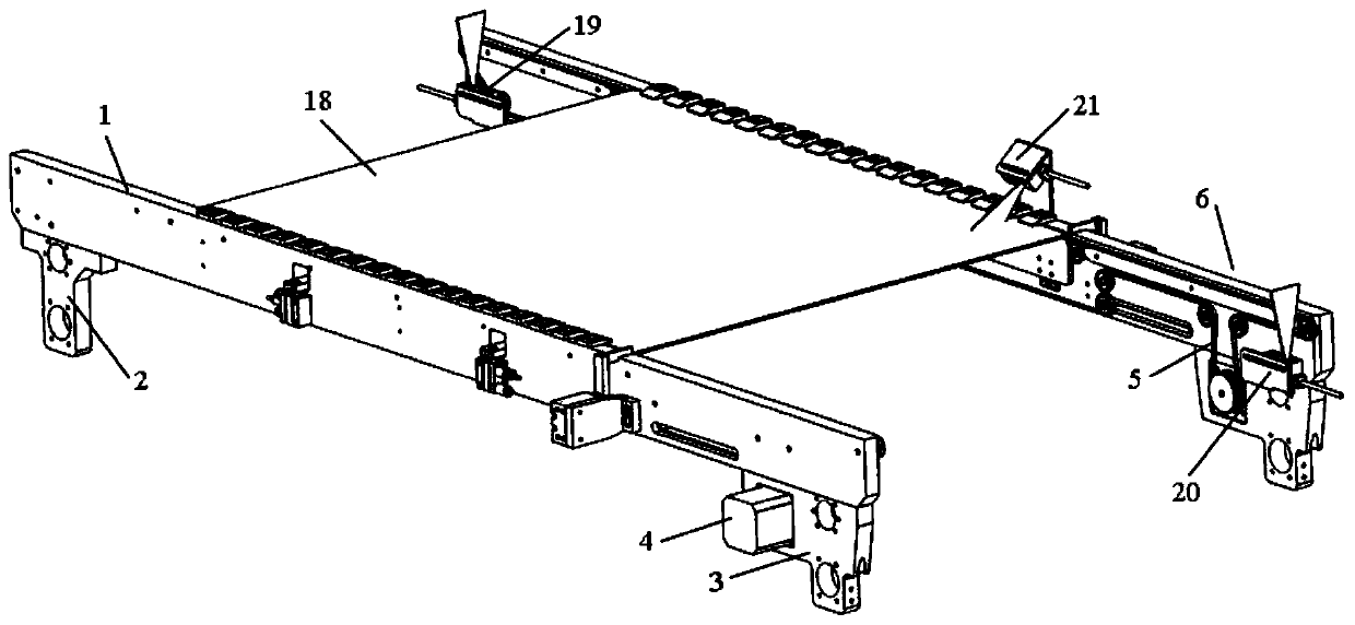 Press plate device and application method thereof