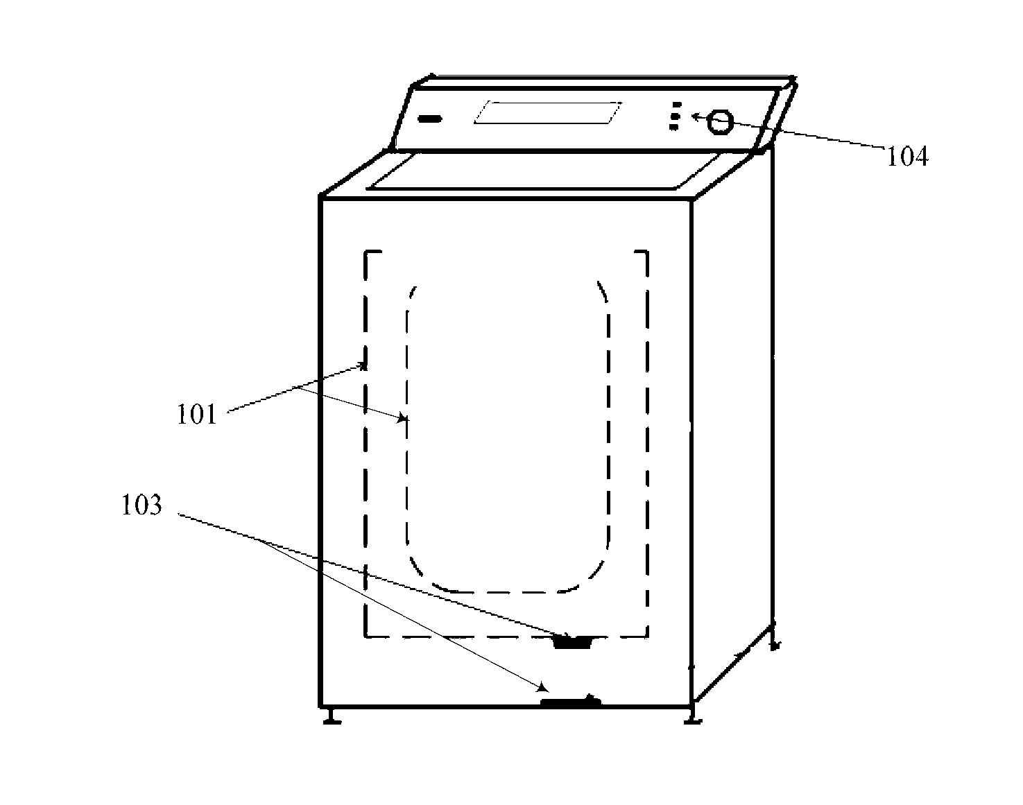 Washing machine and cloth weighing method thereof