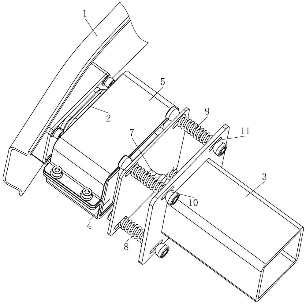 Automobile anti-collision beam