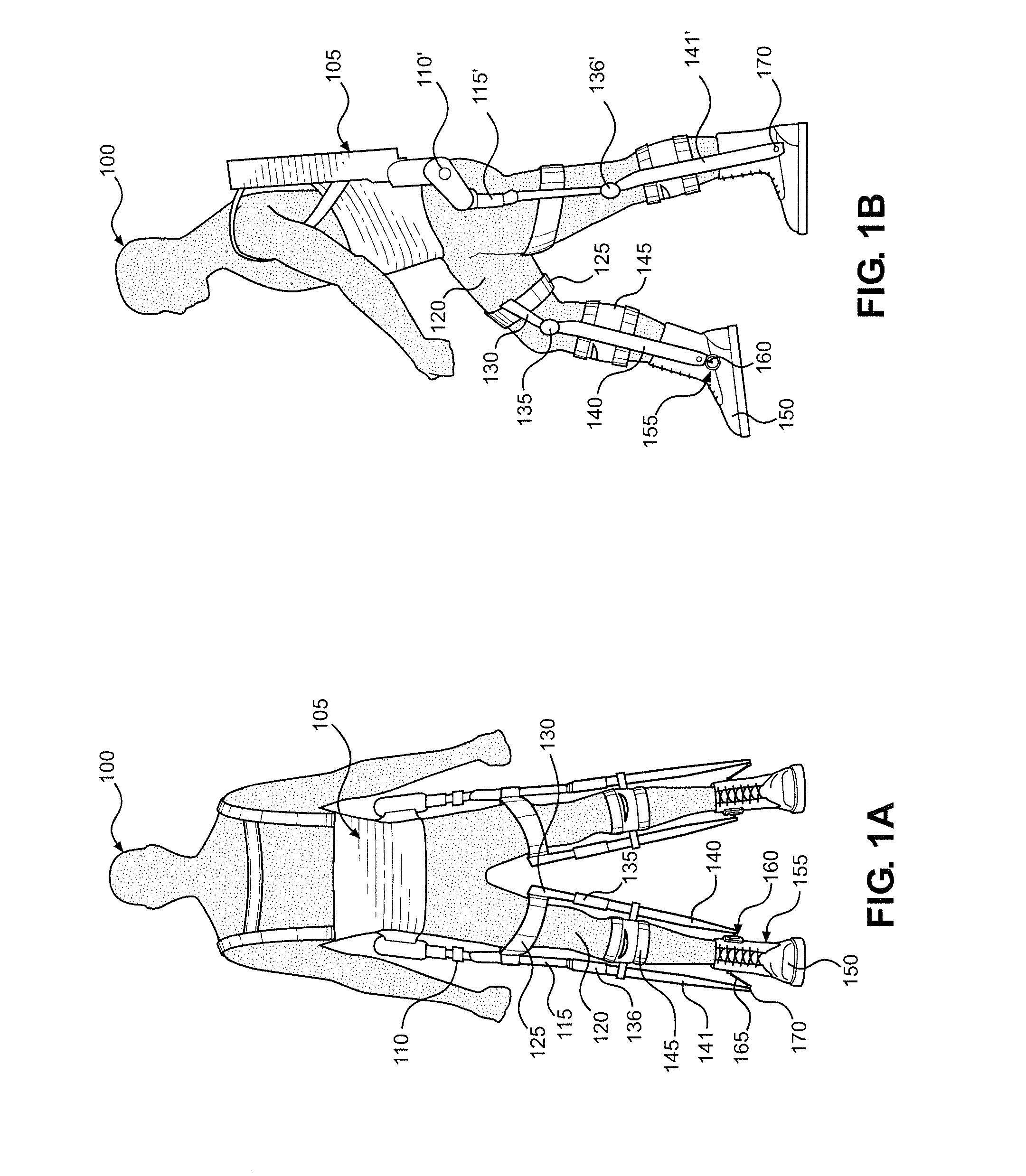 Exoskeleton and Method of Increasing the Flexibility of an Exoskeleton Joint