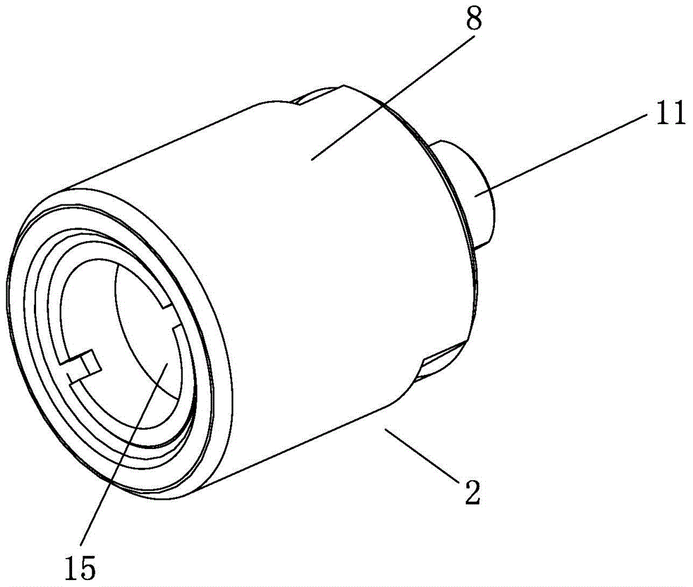 Miniature optical path structure of spectrophotometer and application method thereof