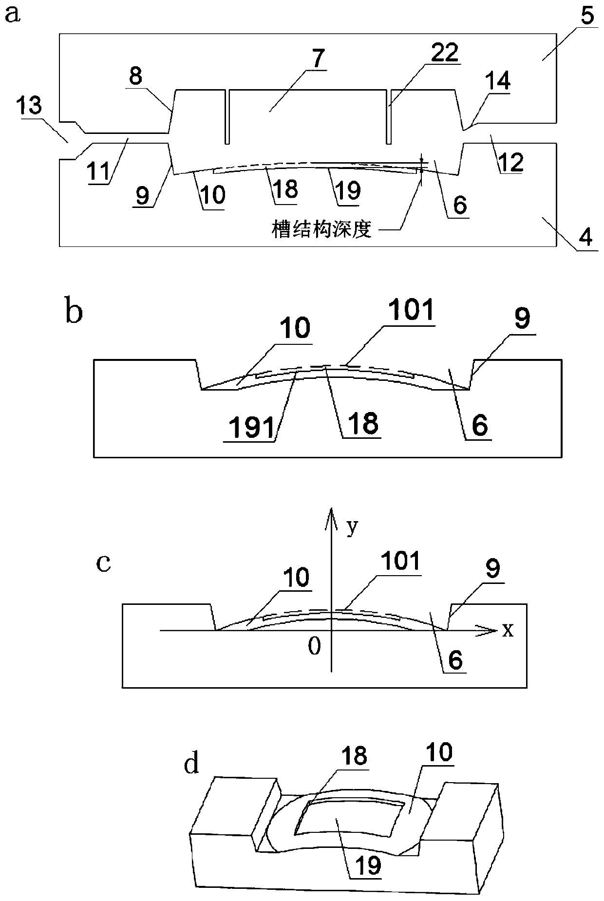 Method for improving warping of intelligent power semiconductor module product by using mould