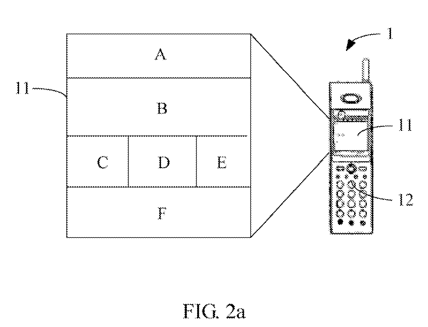 Mobile device and method for operating a user interface of the mobile device