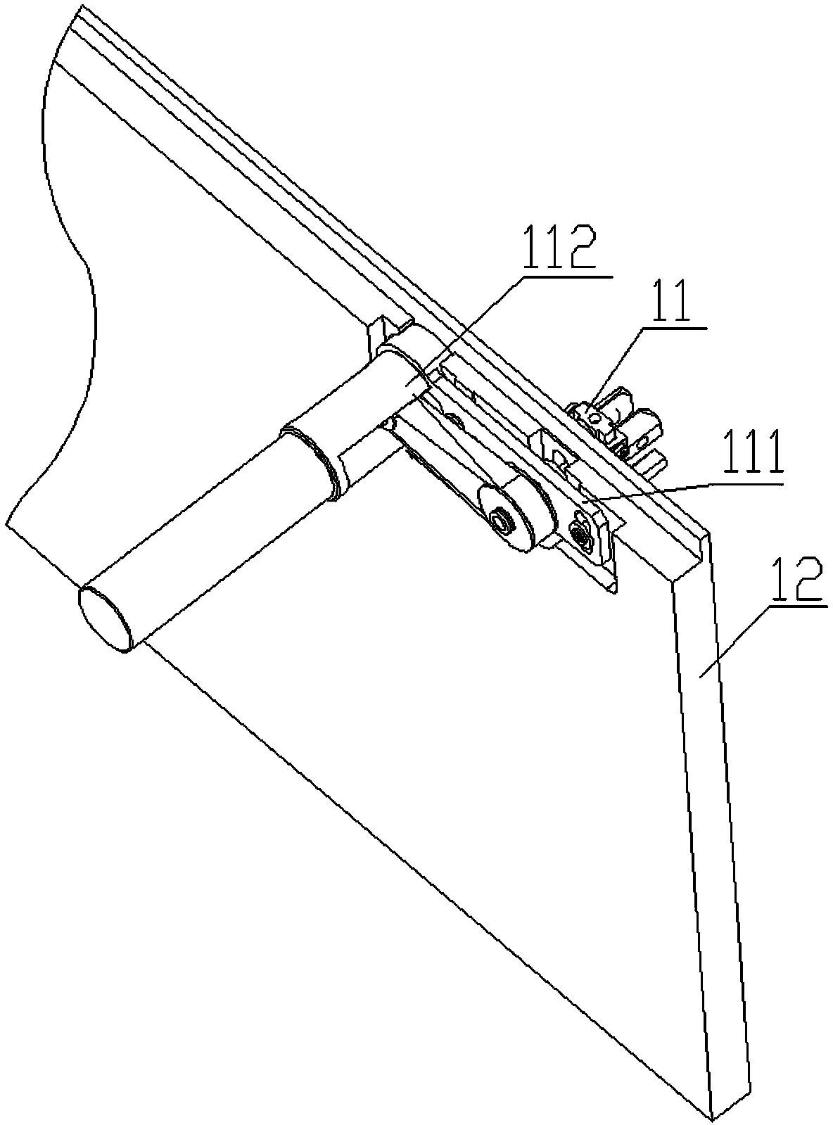 Blood component separator and automatic stopper breaking mechanism thereof