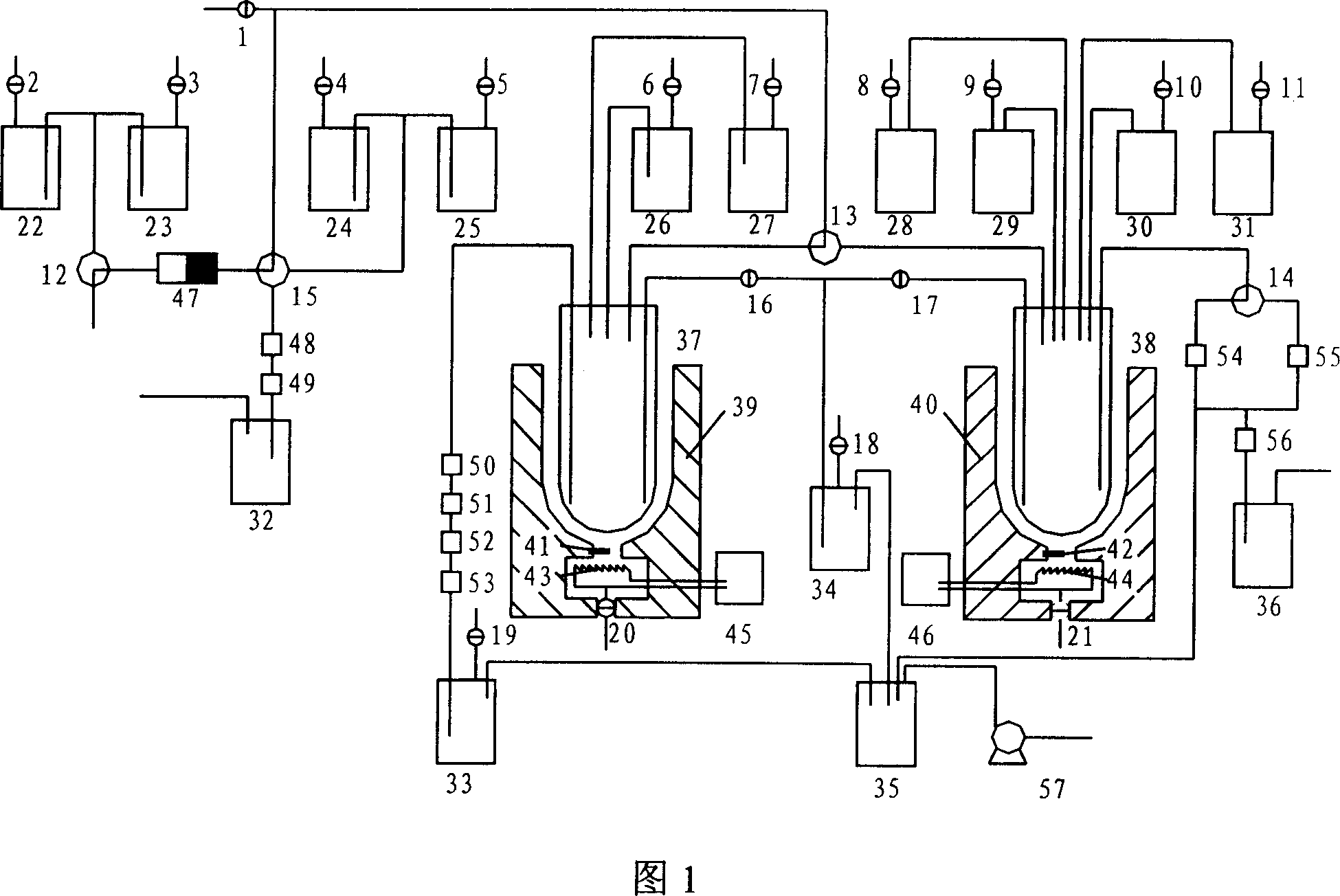 Chemical synthesizer capable of preparing multiple fluoro-marking agent