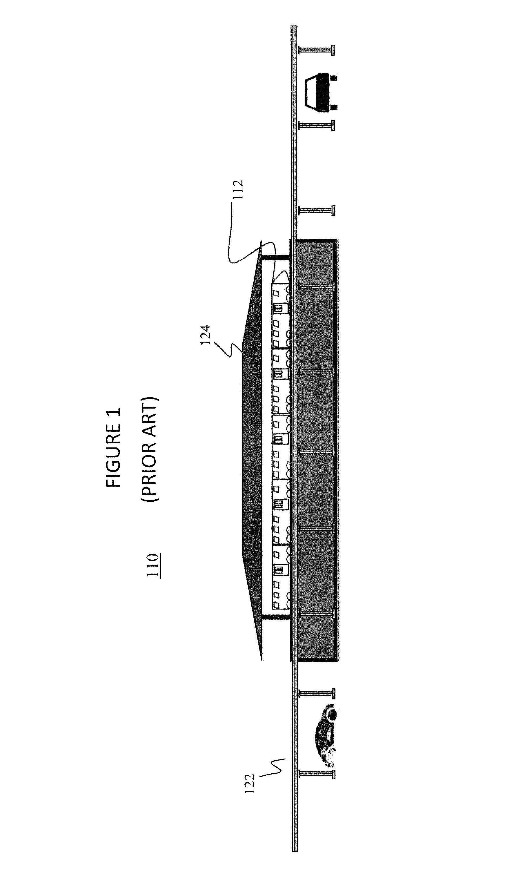 System and method of controlling vehicles to follow a defined trajectory in a complex track network