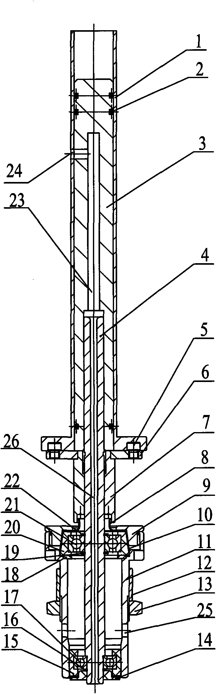 High-speed wire twisting spindle