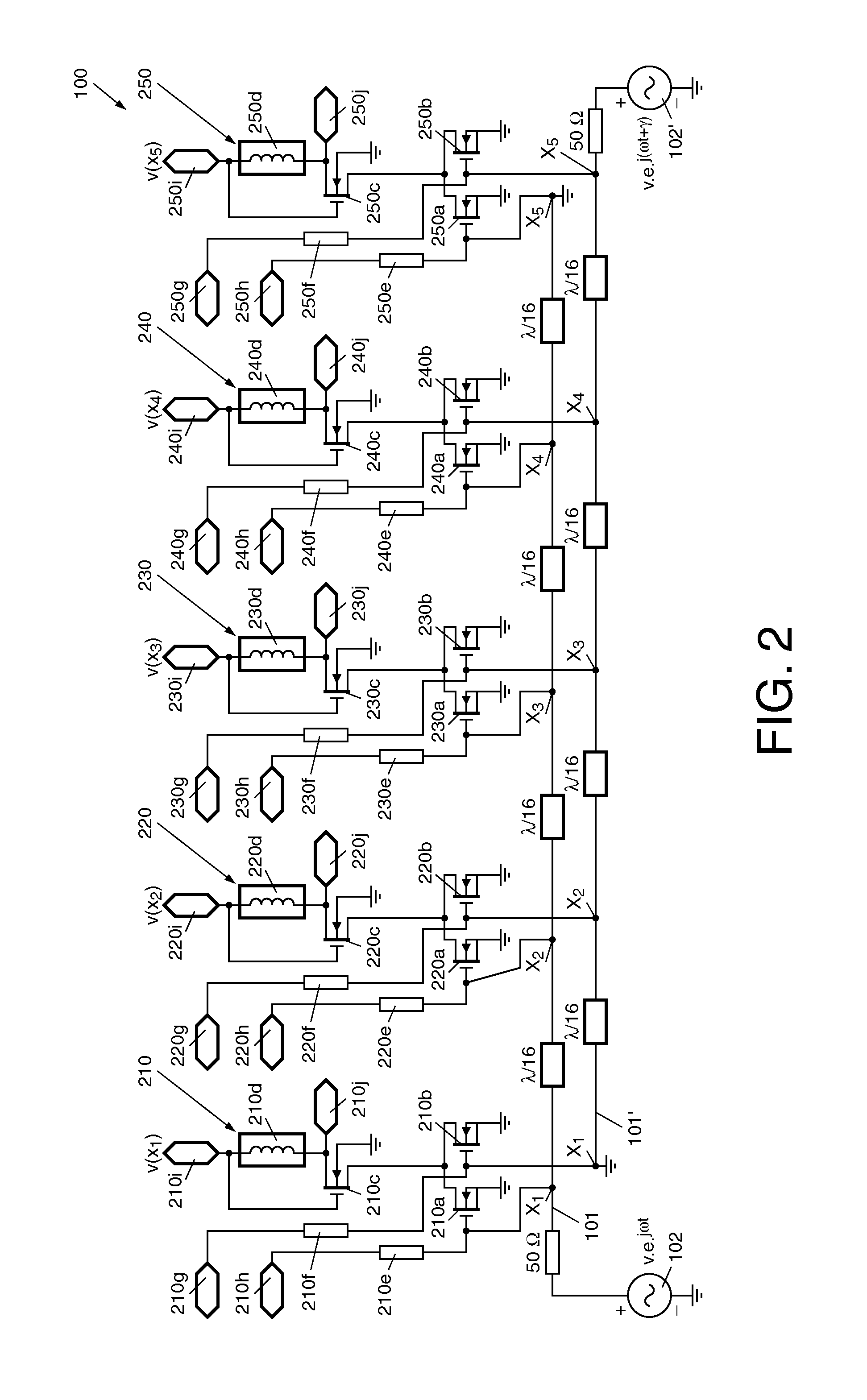 Apparatus for feeding antenna elements and method therefor